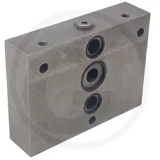  85219021 — Płyta przyłączeniowa końcowa Case IH System Bosch SB23OC 3 otwory Płyta końcowa ...