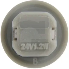 GRANIT 70724V1.2WBAX10D — Żarówka z cokołem z tworzywa BAX10d 24 V / 1,2 W Żarówki / oprawy