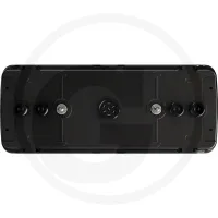 Lampa tylna ECOLED II, lewa lewa, z 7-pinowym złączem ASS2, pełna dioda LED, 10–30 V, 4x 2-pinowe dodatkowe złącza ASS2, odblask trójkątny, impuls ISO