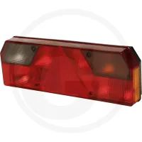 Lampa tylna Europoint I, prawa prawa, z 7-pinowym złączem ASS2, boczne światło obrysowe, odblask trójkątny Aspöck Oświetlenie tylne