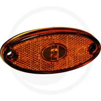 Flatpoint 2 żółty LED Aspöck Lampy obrysowe boczne