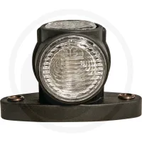 Lampa obrysowa Superpoint III LED czerwony/biały z bocznym światłem obrysowym, otwarta końcówka, wersja powierzchniowa, lewa/prawa Aspöck Lampy obryso