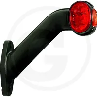 Lampa obrysowa Superpoint II, lewa strona lewa Aspöck Lampy obrysowe