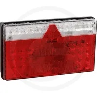 Lampa tylna Multiled 2, prawa prawa, wersja wysoka bez oświetlenia tablicy rejestracyjnej + światło RF, 9–32 V, z kablem 500 mm i 5-pinowym złączem ba