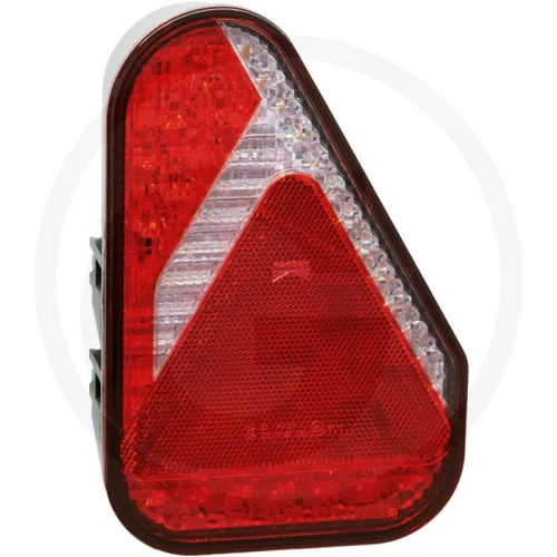 Lampa tylna Earpoint LED, prawa prawa, 12/24 V, z kablem 800 mm i 7-pinowym złączem ASS2 Aspöck Oświetlenie tylne