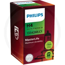 PHILIPS 44713342MLC1 — Żarówka halogenowa H4 Żarówki / oprawy
