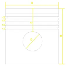 GMP 00000-47 — ZESTAW NAPR. SILNIKA ZETOR 7211 (4P) SEL 