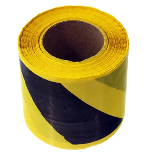 TAŚMA OSTRZEGAWCZA ŻÓŁTO-CZARNA L=100MB, B=120MM