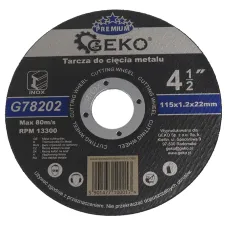KLINGSPOR 0001981 — TARCZA DO CIĘCIA STALI 115X1,2X22MM