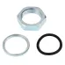 KPL. USZCZELEK FI 22MM PIERŚCIEŃ+ORING +NAKRĘTKA