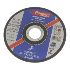 PENTAR 0002623 — TARCZA DO CIĘCIA STALI 125X1,6X22MM 95A