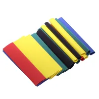 KPL. KOSZULEK, RUREK TERMOKURCZLIWYCH L=70MM FI 4, 5, 6, 8, 10MM, 15SZT/OPAKOWANIE