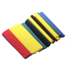  00028 — KPL. KOSZULEK, RUREK TERMOKURCZLIWYCH L=70MM FI 4, 5, 6, 8, 10MM, 15SZT/OPAKOWAN...