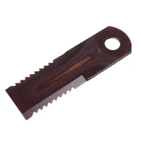 NOŻYK DO ROZDRABNIACZA SŁOMY CLAAS 173x50x4mm - FI 20mm
