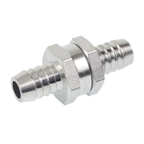 ZAWÓR ZWROTNY PALIWA WĄŻ FI 10MM PROSTY ALUMINIOWY