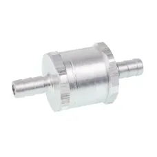  000985 — ZAWÓR ZWROTNY PALIWA WĄŻ FI  6MM PROSTY METALOWY