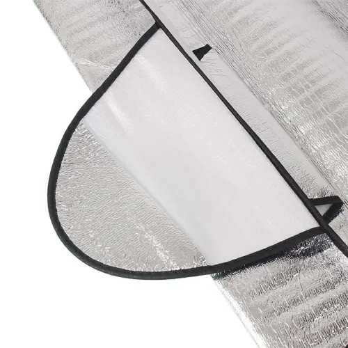 MATA NA SZYBĘ DUŻA  ZIMOWO/ LETNIA, OSŁONA Z GUMKĄ NA USZACH 1800X850MM, PIANKA EPE 1.8MM
