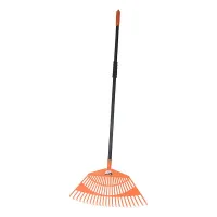 GRABIE WACHLARZOWE, PLASTIKOWE, 23 ZĘBY TRZONEK METALOWY