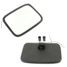 POLSKA PRODUKCJA 000LR0240E12V — LUSTERKO 250X165MM, DEUTZ, SAME, URSUS, ZETOR, L/P, PODGRZEWANE 12V