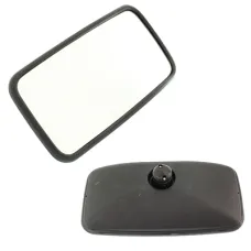 POLSKA PRODUKCJA 000LS7127 — LUSTERKO 377X189MM, UNIWERSALNE L/P, GAŁKA MOCUJĄCA