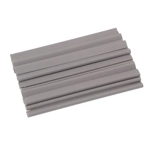 TAŚMA OGRODZENIOWA 19CM X 35M - 450G/M2 - JASNOSZARA: RAL7040