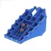 KLIN POD KOŁA L=200MM PLASTIKOWY MIX KOLORÓW