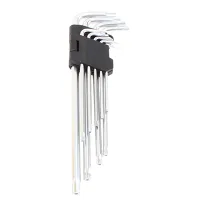 ZESTAW KLUCZY IMBUSOWYCH TYPU TORX 9-ELEM, DŁUGIE, (CR-V)