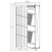 WKŁAD FILTRA POWIETRZA MB ACTROS, AXOR EURO V, 159X265X533MM