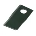 NOŻYK ROTACYJNY ZWICHROWANY KRONE PRAWY, 96X49X4MM, FI 19-10,5MM