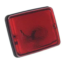 SERTPLAS 0222LCZ — LAMPA TYLNA AUTOBUSU CZERWONA 115X138MM