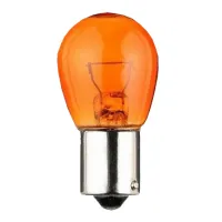 ŻARÓWKA PY21W, 12V, 21W BAU15S, AMBER, HOMOLOGACJA, KPL. 10SZT.