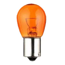  0287B — ŻARÓWKA PY21W, 12V, 21W BAU15S, AMBER, HOMOLOGACJA, KPL. 10SZT.