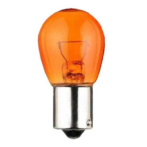 ŻARÓWKA PY21W, 12V, 21W BAU15S, AMBER, HOMOLOGACJA, KPL. 10SZT.