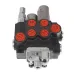 ROZDZIELACZ HYDRAULICZNY 2-SEKCYJNY 40L/MIN + JOYSTICK