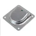 UCHWYT MOCOWANIA ŁADUNKU PODŁOGOWY PROSTOKĄTNY, WPUSZCZANY, 4 OTWORY MONTAŻOWE, 2T, 105MM X 105MM
