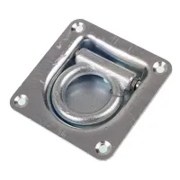 UCHWYT MOCOWANIA ŁADUNKU PODŁOGOWY PROSTOKĄTNY, WPUSZCZANY, 4 OTWORY MONTAŻOWE, 2T, 105MM X 105MM