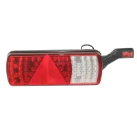 LAMPA TYLNA ZESP. 6-SEGM. PRAWA (TRÓJKĄT + OBRYSÓWKA) - Z GNIAZDEM OKRĄGŁYM