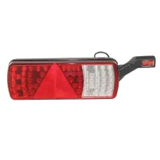 SERTPLAS 0350LQ1R — LAMPA TYLNA ZESP. 6-SEGM. PRAWA (TRÓJKĄT + OBRYSÓWKA) - Z GNIAZDEM OKRĄGŁYM