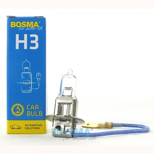 ŻARÓWKA H3, 24V,  70W PK22S, HOMOLOGACJA E13