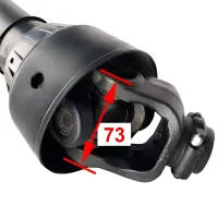 WAŁ ODBIORU MOCY WOM L= 610MM, TRÓJKĄTNY 240NM, 6/8 WPUSTÓW, KRZYŻAK 24X63 -MTZ