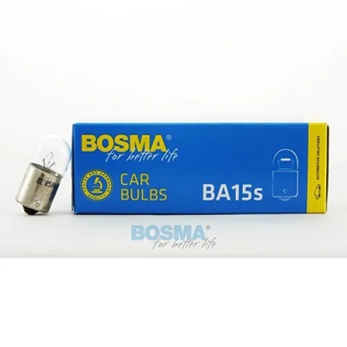 ŻARÓWKA R5W, 24V, 5W BA15S, HOMOLOGACJA E2, KPL. 10SZT.