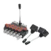 ROZDZIELACZ HYDRAULICZNY 5-SEKCYJNY 40L/MIN + JOYSTICK