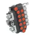 ROZDZIELACZ HYDRAULICZNY 5-SEKCYJNY 40L/MIN + JOYSTICK