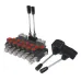 ROZDZIELACZ HYDRAULICZNY 6-SEKCYJNY 40L/MIN + JOYSTICK
