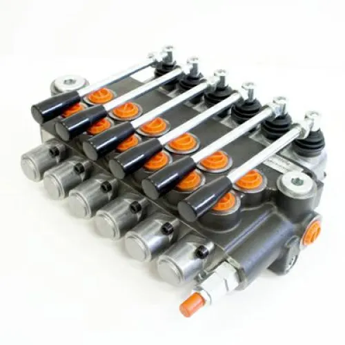 ROZDZIELACZ HYDRAULICZNY 6-SEKCYJNY 80L/MIN