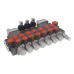 ROZDZIELACZ HYDRAULICZNY 7-SEKCYJNY 40L/MIN + JOYSTICK