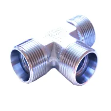  080060030 — TRÓJNIK HYDRAULICZNY M22X1,5 BBB 22/22/22