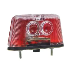  0841006 — LAMPA OBRYSOWA BIAŁO-CZERWONA MULTICAR M25