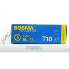 BOSMA 084301961 — ŻARÓWKA W5W, 24V, 5W T10, HOMOLOGACJA E2, KPL. 10SZT.
