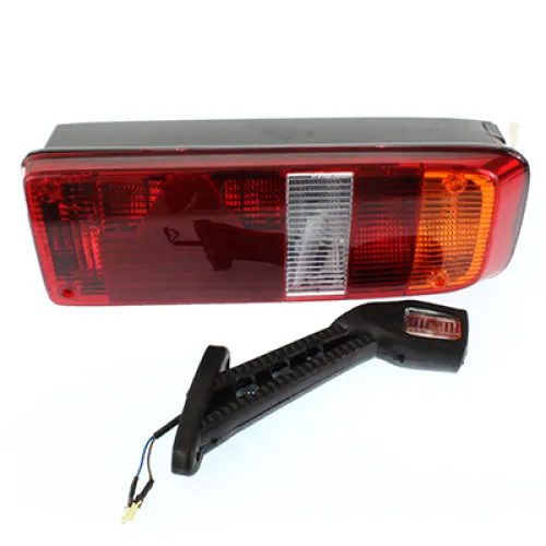 LAMPA TYLNA ZESP. 5-SEGM. PRAWA (TRÓJKĄT + OBRYSÓWKA), DAF, KÖGEL - Z PRZEWODEM